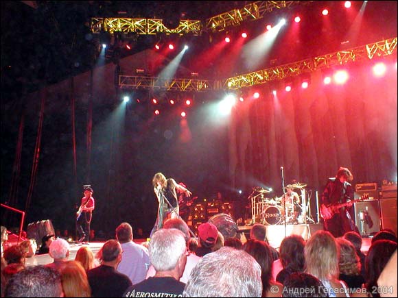 Выступление группы “Aerosmith”