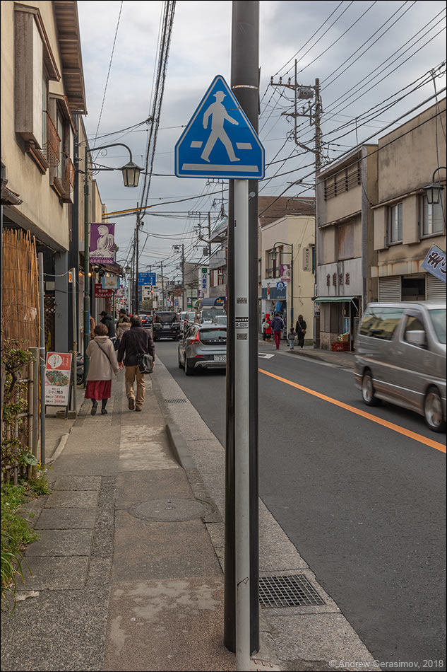 Японский пешеходный переход