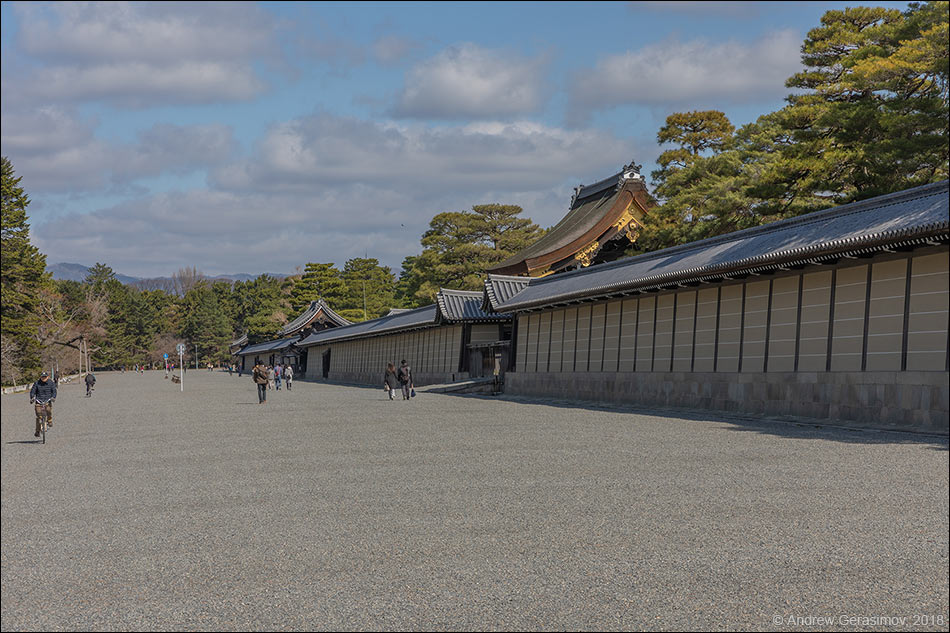 Императорский дворец в Киото