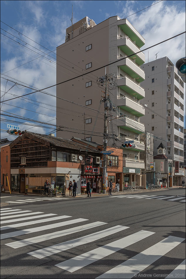 Городская застройка Киото