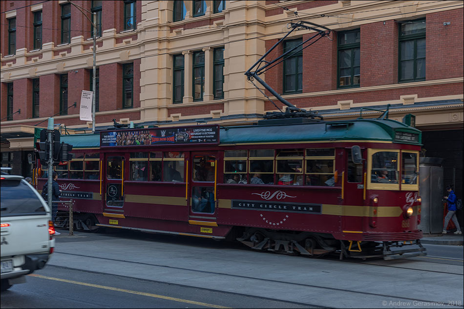 Классический трамвай Мельбурна