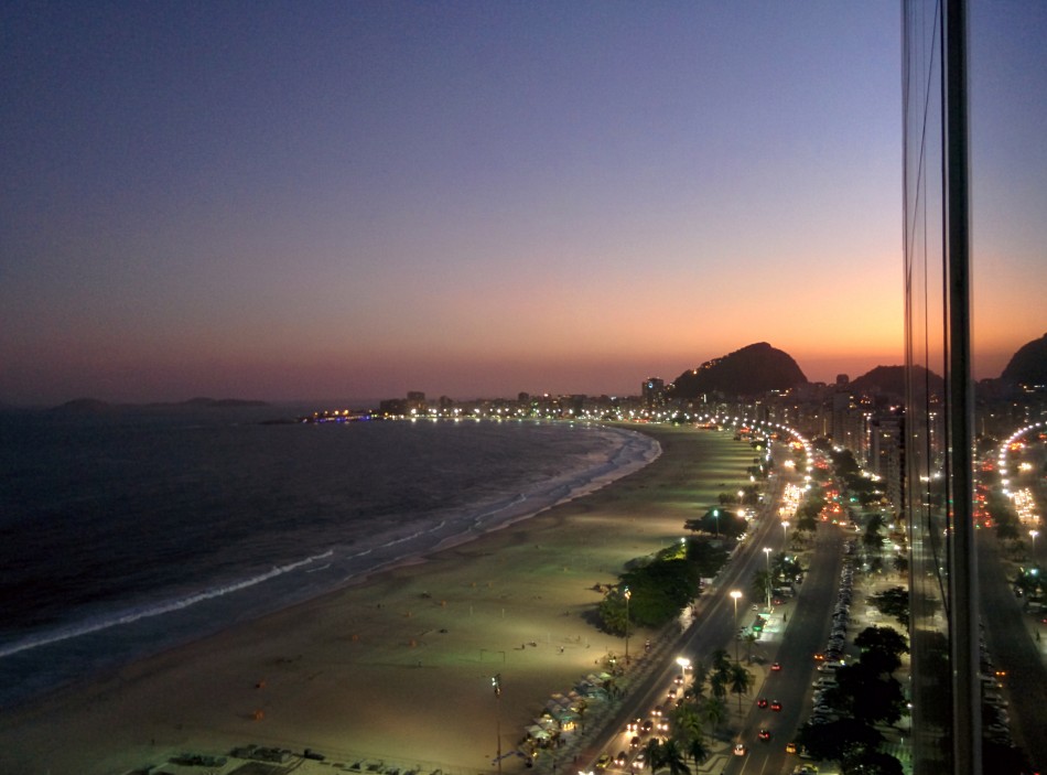 Закат в Рио
