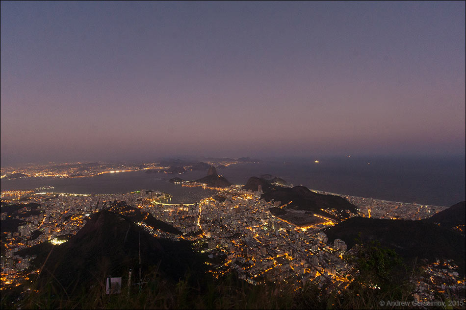 Ночная панорама Рио