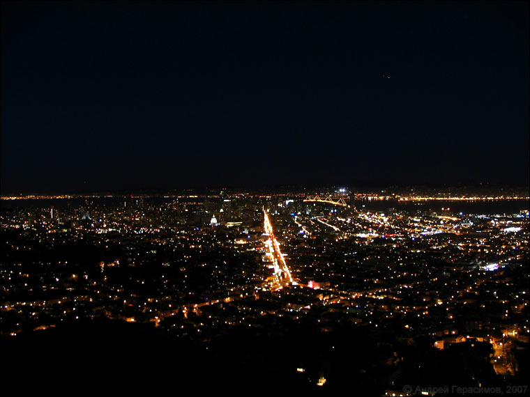Ночной Сан-Франциско